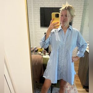 Zara button down dress. Size XS
